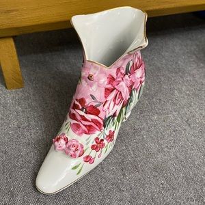 Formalities by Baum ceramic high heel boot slipper 1950’s